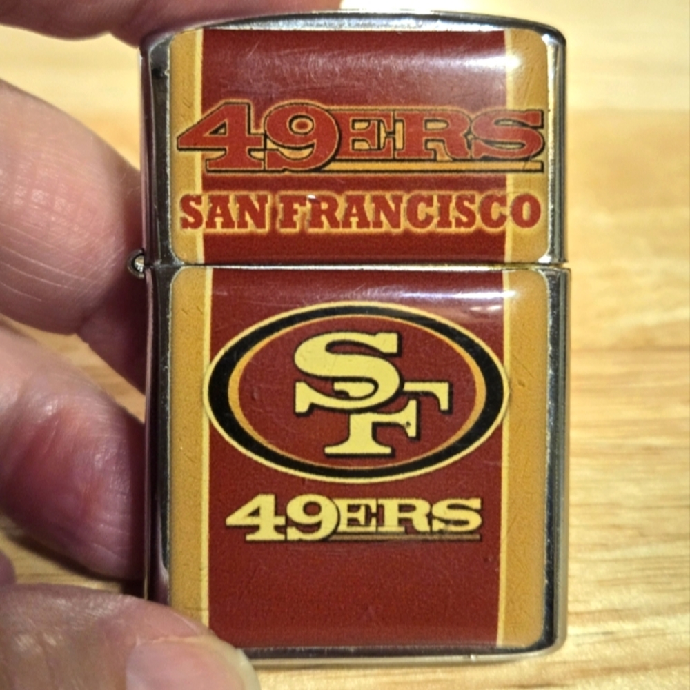 Vintage 49ers San Francisco Lighter